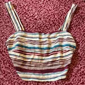 Striped Multicolor Women's Top
